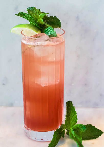 POMEGRANATE COLLINS